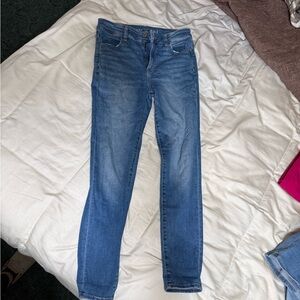American Eagle Outfitters Blue Skinny Jeans